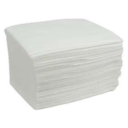 Cardinal Health 9 x 13 in. Non-Woven Dry Washcloth, White 55AT907